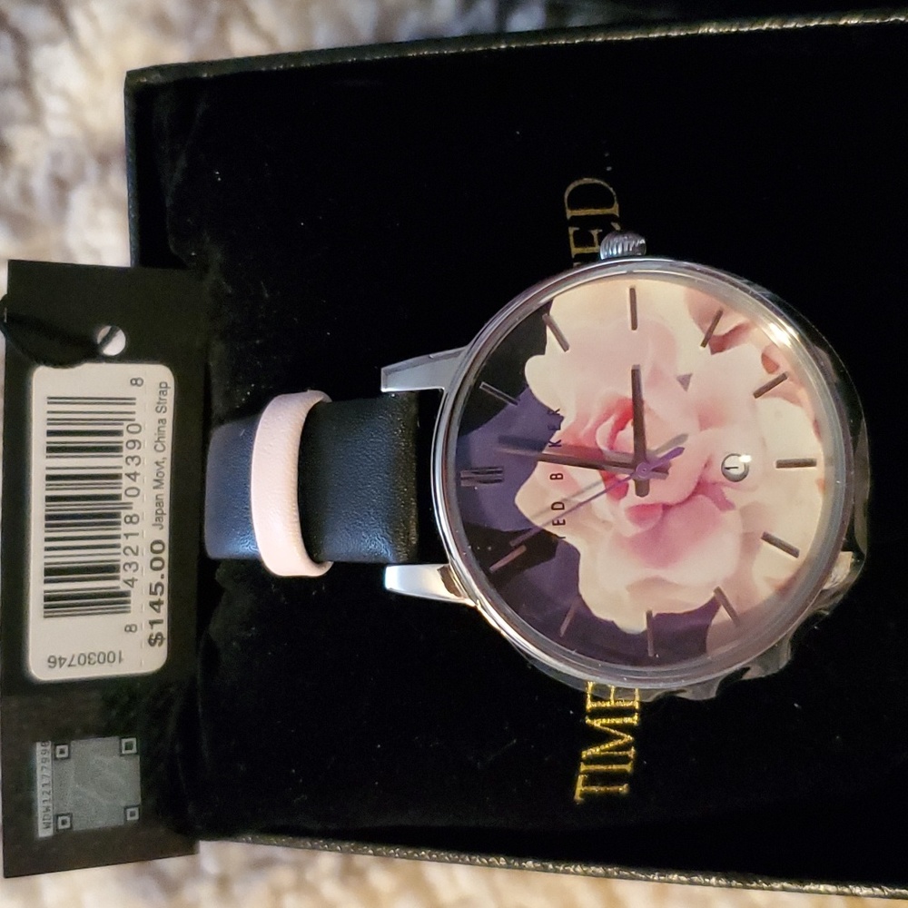NWT Ted Baker London Floral Watch 38mm